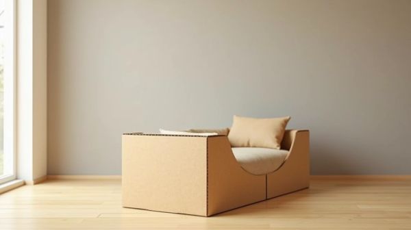 Vous cherchez un meuble en carton pratique et écologique ?